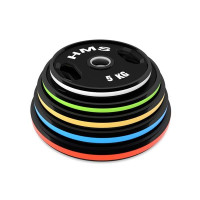 HMS Set gumiranih olimpijskih utega TOG15 2 x 15 kg HMS Set gumiranih olimpijskih utega TOG15 2 x 15 kg