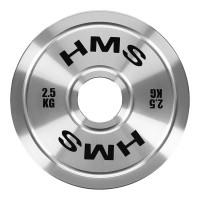 HMS čelični olimpijski disk TOS25 2,5 kg HMS čelični olimpijski disk TOS25 2,5 kg