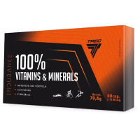 Trec Endurance 100% Multivitamini Vitamini & Minerali - 60 kapsula Trec Endurance 100% Multivitamini Vitamini & Minerali - 60 kapsula