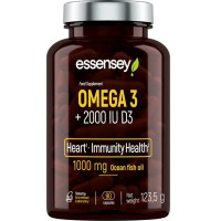 HMS ESSENSEY Omega 3 + D3 - 90 kapsula 