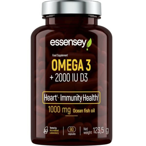 HMS ESSENSEY Omega 3 + D3 - 90 kapsula HMS ESSENSEY Omega 3 + D3 - 90 kapsula