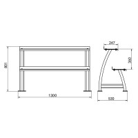 HMS Dvoslojni stalak za girje STR39 