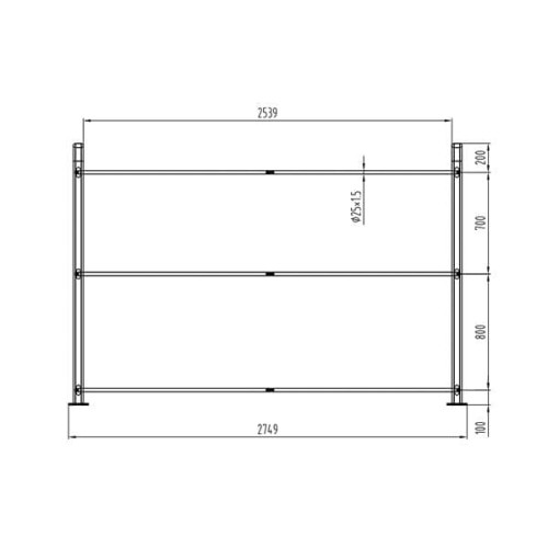HMS stalak za fit loptu STR43 HMS stalak za fit loptu STR43