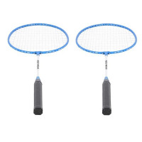 HMS Set od 2 reketa za badminton i najlonske loptice NILS NRZ001 plava HMS Set od 2 reketa za badminton i najlonske loptice NILS NRZ001 plava
