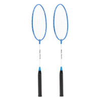 HMS Set od 2 reketa za badminton i najlonske loptice NILS NRZ001 plava HMS Set od 2 reketa za badminton i najlonske loptice NILS NRZ001 plava