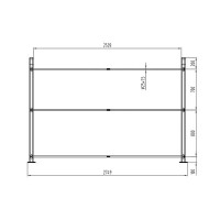 HMS Set od 13 gimnastičkih lopti YB02 sa stalkom STR43 HMS Set od 13 gimnastičkih lopti YB02 sa stalkom STR43