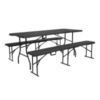 HMS Camping stol za sjedenje i klupe NILS Camp antracit 