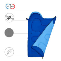 HMS vreća za spavanje NILS Camp NC2007 Junior plava HMS vreća za spavanje NILS Camp NC2007 Junior plava