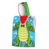 HMS Ručnik - pončo od mikrofibre NILS aqua NAR20 Crocodile 