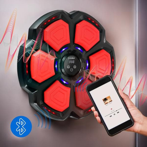 HMS elektronička meta za boks TB06 s LED-om, Bluetoothom i rukavicama (stroj za glazbeni boks) HMS elektronička meta za boks TB06 s LED-om, Bluetoothom i rukavicama (stroj za glazbeni boks)