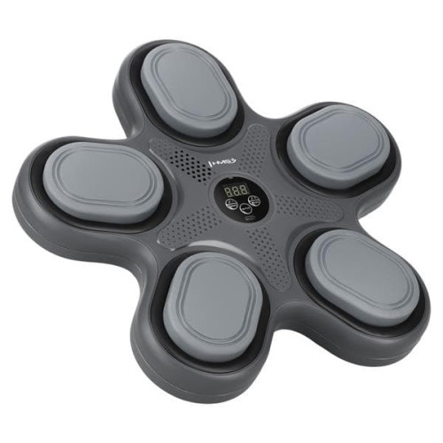 HMS elektronička meta za boks TB11 s LED-om, Bluetoothom i rukavicama (stroj za glazbeni boks) 