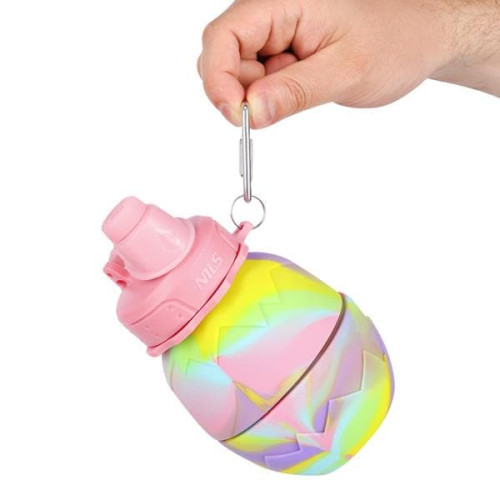 NC4102 silikonska sklopiva boca za vodu 700 ml NILS CAMP NC4102 silikonska sklopiva boca za vodu 700 ml NILS CAMP