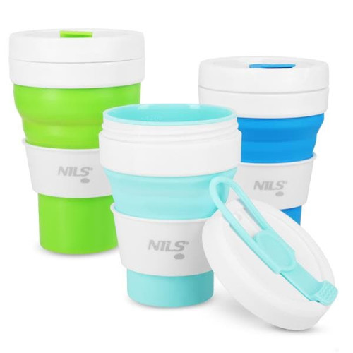 Silikonska šalica za planinarenje NC4103 475 ml NILS CAMP Silikonska šalica za planinarenje NC4103 475 ml NILS CAMP