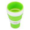 NC4103 silikonska termos šalica 600ML NILS CAMP svijetlozelena NC4103 silikonska termos šalica 600ML NILS CAMP svijetlozelena
