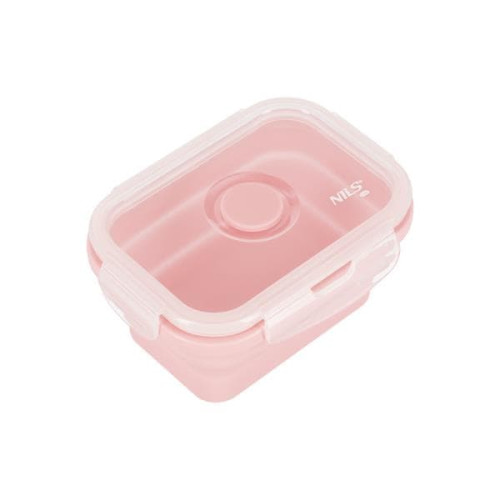 Ružičasta sklopiva kutija za ručak od 355 ml, NILS CAMP posuda Ružičasta sklopiva kutija za ručak od 355 ml, NILS CAMP posuda