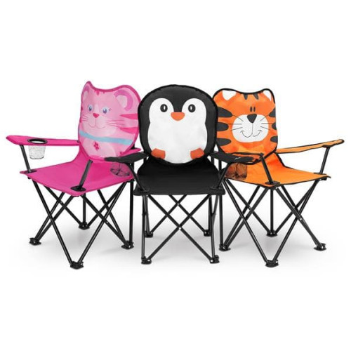 NILS Zabavna dječja sklopiva stolica NC3305 pingvin 