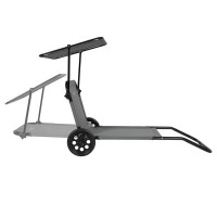 Sklopiva stolica za plažu Nils Camp u sivoj boji 