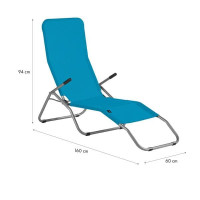 HMS ležaljka NILS Camp NC3017 tirkizna 