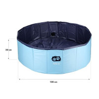 HMS Sklopivi bazen za pse NILS NC2804 100x30 cm HMS Sklopivi bazen za pse NILS NC2804 100x30 cm