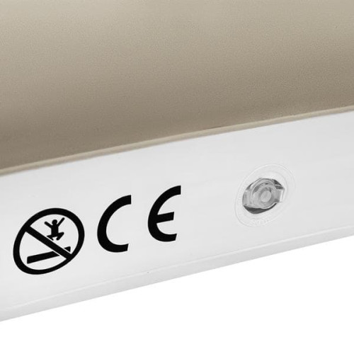 Nils Camp Napuhac za krevet 191x73x22 cm, bež NC2801 