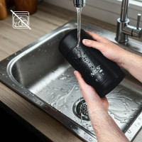 Crna termosica za hranu Nils Camp, 1000ml, težina 650g 