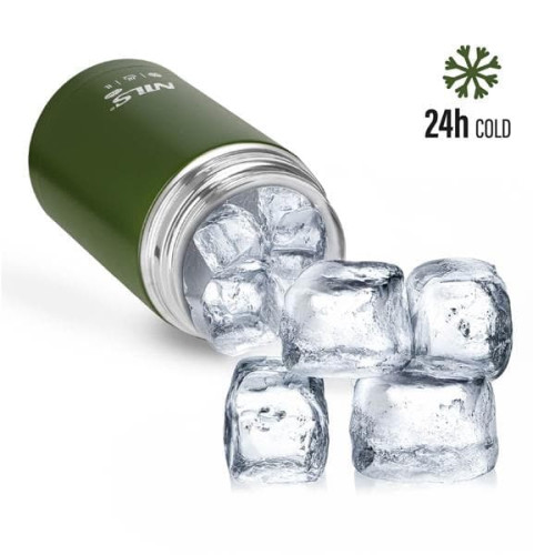 Nils Camp termosica za hranu, zelena, 1000 ml, s poklopcem koji se zatvara Nils Camp termosica za hranu, zelena, 1000 ml, s poklopcem koji se zatvara