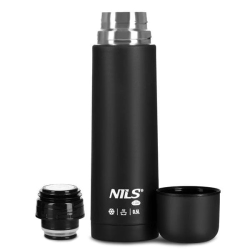 Nils Camp termosica za kavu, crna, 500 ml, 300 g Nils Camp termosica za kavu, crna, 500 ml, 300 g