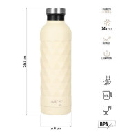 Bež Nils Camp termosica volumena 750ml, težine 360g 