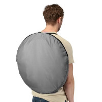 Siva sklopiva kabina za presvlačenje i tuširanje, 1850 g 