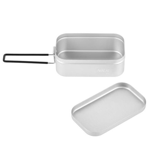 Aluminijska limenka - Nils Camp, 800ml, duljina ručke 12cm, 180g Aluminijska limenka - Nils Camp, 800ml, duljina ručke 12cm, 180g