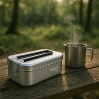 Aluminijska limenka - Nils Camp, 800ml, duljina ručke 12cm, 180g 