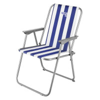 Sklopiva kamperska stolica plava, Nils Camp, nosivost 110 kg 