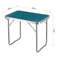 Plavi sklopivi kamperski stol Nils Camp, 30 kg, aluminij 