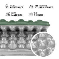 Sklopivo planinarsko sjedalo Nils Camp zeleno 