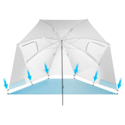 Suncobran za plažu / paravan 240 cm, plovci Nils Camp Suncobran za plažu / paravan 240 cm, plovci Nils Camp
