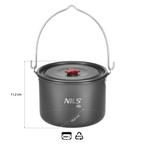 Kamperski lonac 4 l Nils Camp 
