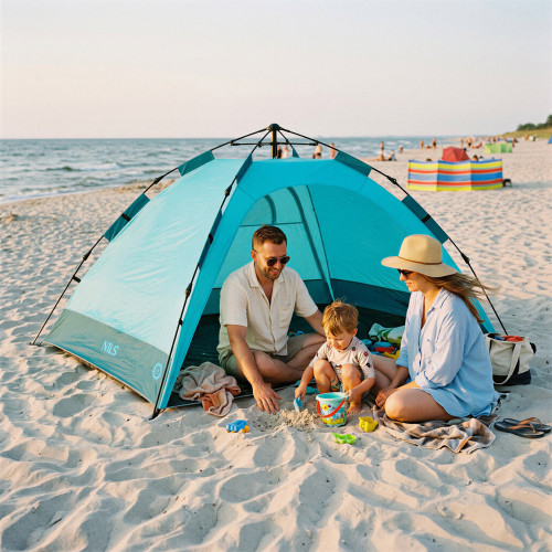 NC4802 PLAVI POP-UP ŠATOR ZA PLAŽU NILS NC4802 PLAVI POP-UP ŠATOR ZA PLAŽU NILS