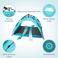 NC4802 PLAVI POP-UP ŠATOR ZA PLAŽU NILS NC4802 PLAVI POP-UP ŠATOR ZA PLAŽU NILS