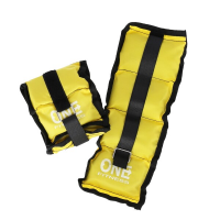 HMS Utezi za zglobove i gležnjeve ONE FITNESS WW01 2 x 0,7 kg žuti HMS Utezi za zglobove i gležnjeve ONE FITNESS WW01 2 x 0,7 kg žuti