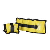 HMS Utezi za zglobove i gležnjeve ONE FITNESS WW02 2 x 1,5 kg žuti HMS Utezi za zglobove i gležnjeve ONE FITNESS WW02 2 x 1,5 kg žuti