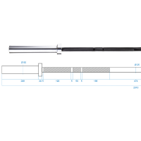 HMS Axis za funkcionalni trening Premium GCF450 210 cm x 50 mm