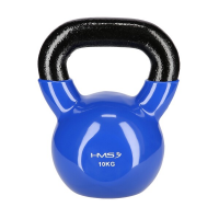 HMS Kettlebell presvučen vinilom KN 10 kg, plavi HMS Kettlebell presvučen vinilom KN 10 kg, plavi
