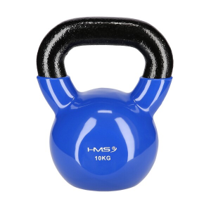 HMS Kettlebell presvučen vinilom KN 10 kg, plavi 