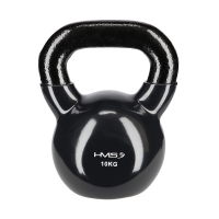 HMS Kettlebell presvučen vinilom KNV10 10 kg, crni HMS Kettlebell presvučen vinilom KNV10 10 kg, crni