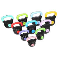 Plastični kettlebell HMS KPC 2 kg ružičaste boje Plastični kettlebell HMS KPC 2 kg ružičaste boje