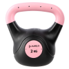 Plastični kettlebell HMS KPC 2 kg ružičaste boje 