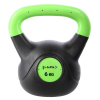 Plastični kettlebell HMS KPC 6 kg zelene boje 