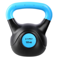 Plastični kettlebell HMS KPC 10 kg plave boje 