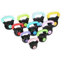Plastični kettlebell HMS KPC 12 kg sv. ljubičasta Plastični kettlebell HMS KPC 12 kg sv. ljubičasta