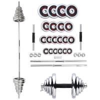 HMS Set bučica u koferu STC50 2x25 kg, krom HMS Set bučica u koferu STC50 2x25 kg, krom